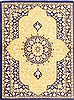 Qum Beige Square Hand Knotted 110 X 26  Area Rug 254-29898 Thumb 0