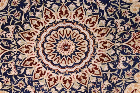 Qum Beige Hand Knotted 111 X 27 Area Rug 254-29901 Image 2