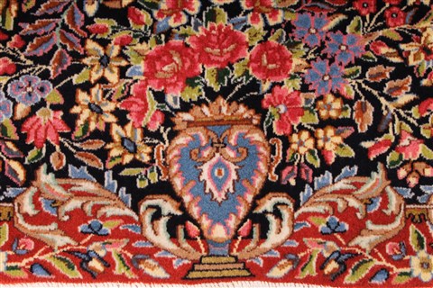 Kerman Blue Hand Knotted 20 X 30 Area Rug 254-29905 Image 2
