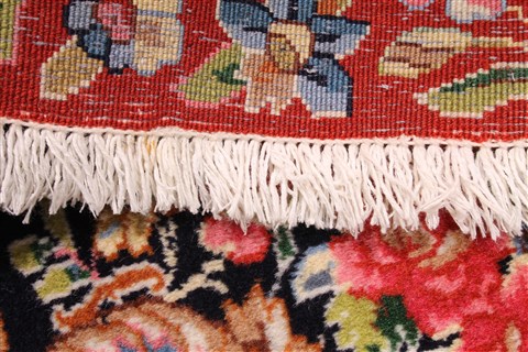 Kerman Blue Hand Knotted 20 X 30 Area Rug 254-29905 Image 3