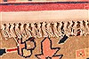 Serapi Blue Hand Knotted 90 X 120 Area Rug 254-29908 Thumb 6