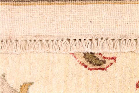 Ziegler Beige Hand Knotted 90 X 120 Area Rug 254-29909 Image 7