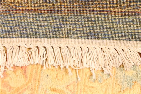 Ziegler Beige Hand Knotted 90 X 123  Area Rug 254-29910 Image 5