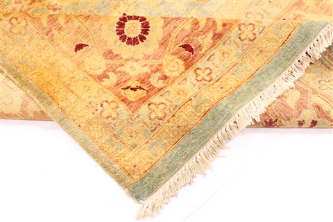 Ziegler Beige Hand Knotted 90 X 123  Area Rug 254-29910 Image 7