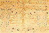 Ziegler Beige Hand Knotted 90 X 123  Area Rug 254-29910 Thumb 2