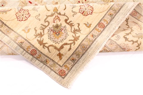 Ziegler Beige Hand Knotted 91 X 1110 Area Rug 254-29911 Image 6