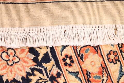 Tabriz Beige Hand Knotted 90 X 120 Area Rug 254-29913 Image 6