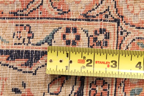 Tabriz Beige Hand Knotted 90 X 120 Area Rug 254-29913 Image 7