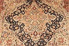 Tabriz Beige Hand Knotted 90 X 120 Area Rug 254-29913 Thumb 2