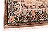 Tabriz Beige Hand Knotted 90 X 120 Area Rug 254-29914 Thumb 1