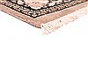 Tabriz Beige Hand Knotted 90 X 120 Area Rug 254-29914 Thumb 4