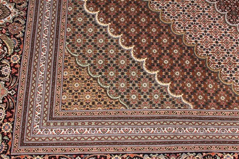 Mahi Beige Hand Knotted 114 X 162 Area Rug 254-29915 Image 4