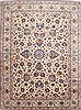 Kashan Blue Hand Knotted 109 X 150  Area Rug 254-29916 Thumb 0