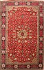 Tabriz Red Hand Knotted 910 X 156  Area Rug 254-29917 Thumb 0