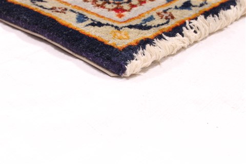 Kashan Beige Hand Knotted 102 X 1411 Area Rug 254-29918 Image 6
