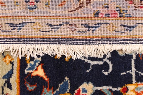 Kashan Beige Hand Knotted 102 X 1411 Area Rug 254-29918 Image 7
