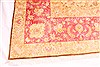Tabriz Beige Hand Knotted 127 X 156 Area Rug 254-29921 Thumb 1
