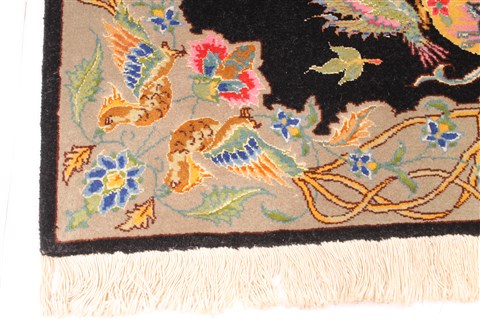 Tabriz Multicolor Hand Knotted 20 X 30  Area Rug 254-29927 Image 1