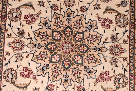 Hereke Beige Hand Knotted 20 X 30  Area Rug 254-29929 Image 2