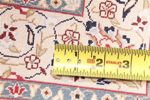 Hereke Beige Hand Knotted 20 X 30  Area Rug 254-29929 Image 6