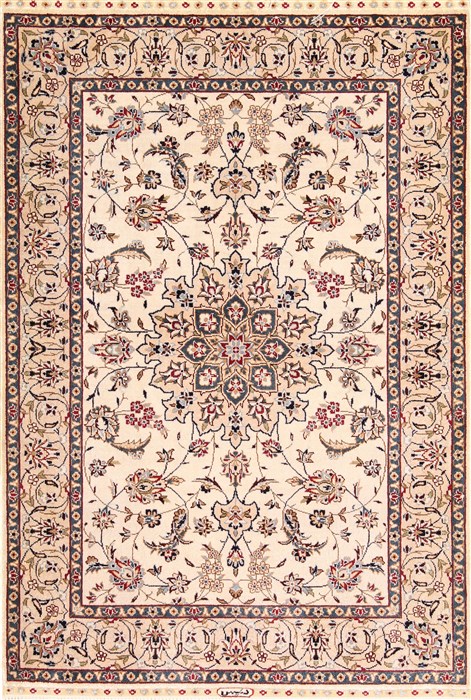 Hereke Beige Hand Knotted 20 X 30  Area Rug 254-29929 Image 0