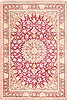 Qum Beige Hand Knotted 20 X 30  Area Rug 254-29933 Thumb 0