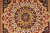Qum Beige Hand Knotted 27 X 41 Area Rug 254-29937 Thumb 2