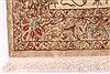 Qum Beige Runner Hand Knotted 33 X 130  Area Rug 254-29938 Thumb 1