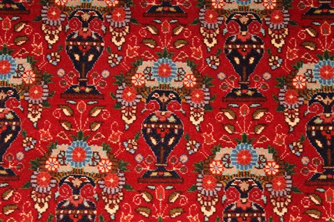 Tabriz Beige Runner Hand Knotted 33 X 118  Area Rug 254-29939 Image 2