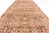Modern Beige Runner Hand Knotted 26 X 140 Area Rug 254-29940 Thumb 5