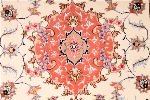 Tabriz Purple Runner Hand Knotted 29 X 162 Area Rug 254-29941 Image 2