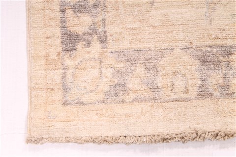 Ziegler Grey Runner Hand Knotted 26 X 99 Area Rug 254-29942 Image 1