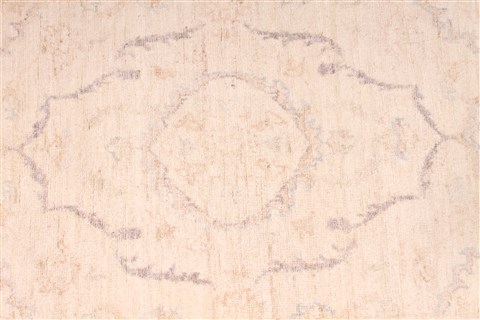 Ziegler Grey Runner Hand Knotted 26 X 99 Area Rug 254-29942 Image 3