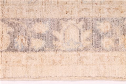 Ziegler Grey Runner Hand Knotted 26 X 99 Area Rug 254-29942 Image 4