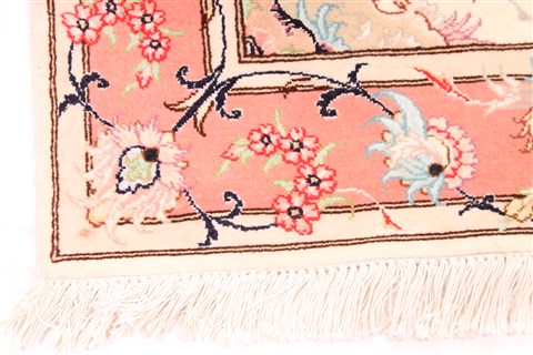 Tabriz Purple Runner Hand Knotted 29 X 173 Area Rug 254-29946 Image 1