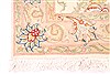 Tabriz Beige Runner Hand Knotted 28 X 194  Area Rug 254-29948 Thumb 1
