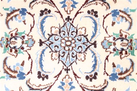 Nain Blue Runner Hand Knotted 20 X 66 Area Rug 254-29950 Image 2