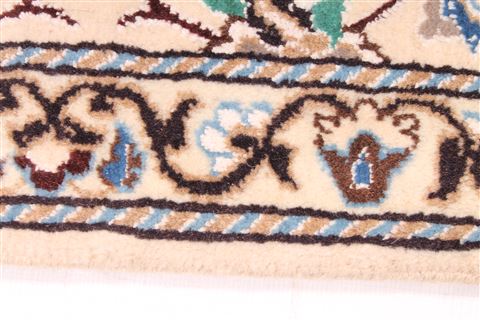 Nain Blue Runner Hand Knotted 20 X 66 Area Rug 254-29950 Image 3