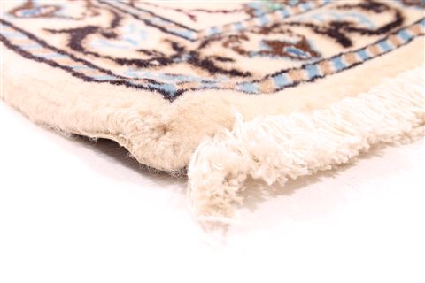Nain Blue Runner Hand Knotted 20 X 66 Area Rug 254-29950 Image 6