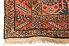 Heriz Blue Runner Hand Knotted 33 X 152 Area Rug 254-29953 Thumb 1