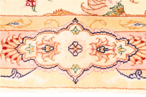 Tabriz Purple Runner Hand Knotted 33 X 328 Area Rug 254-29954 Image 3