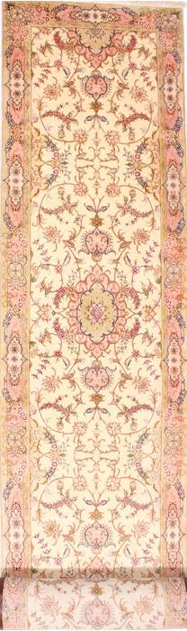 Tabriz Purple Runner Hand Knotted 33 X 328 Area Rug 254-29954 Image 0