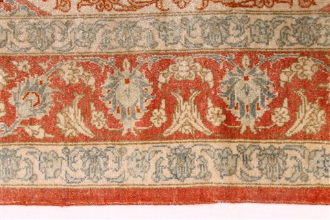 Qum Beige Hand Knotted 28 X 311 Area Rug 254-29956 Image 2