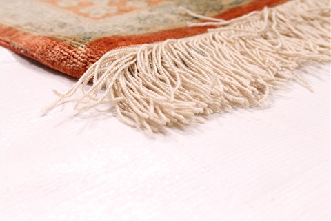 Qum Beige Hand Knotted 28 X 311 Area Rug 254-29956 Image 4