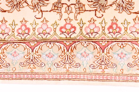 Qum Purple Hand Knotted 28 X 40 Area Rug 254-29961 Image 3