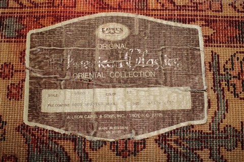 Hereke Red Machine Made 37 X 65 Area Rug 400-29962 Image 4