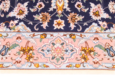 Isfahan Blue Hand Knotted 29 X 42 Area Rug 254-29963 Image 3