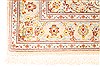 Qum Beige Hand Knotted 27 X 41 Area Rug 254-29965 Thumb 1