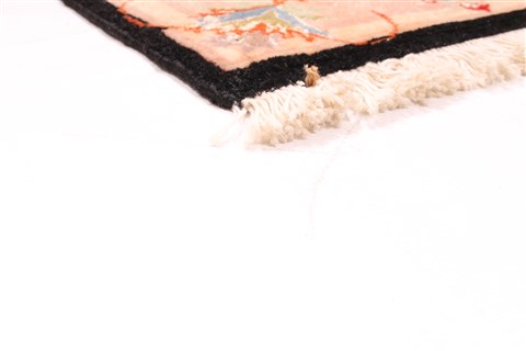 Tabriz Beige Hand Knotted 25 X 37 Area Rug 254-29970 Image 4