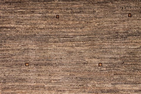 Gabbeh Grey Hand Knotted 42 X 57  Area Rug 254-29971 Image 2